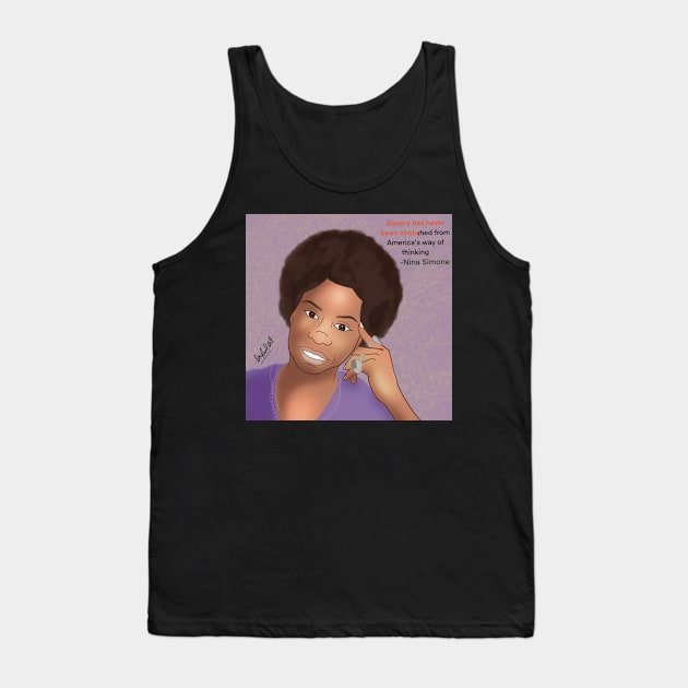 Black History Tank Top by Dr Paul Art